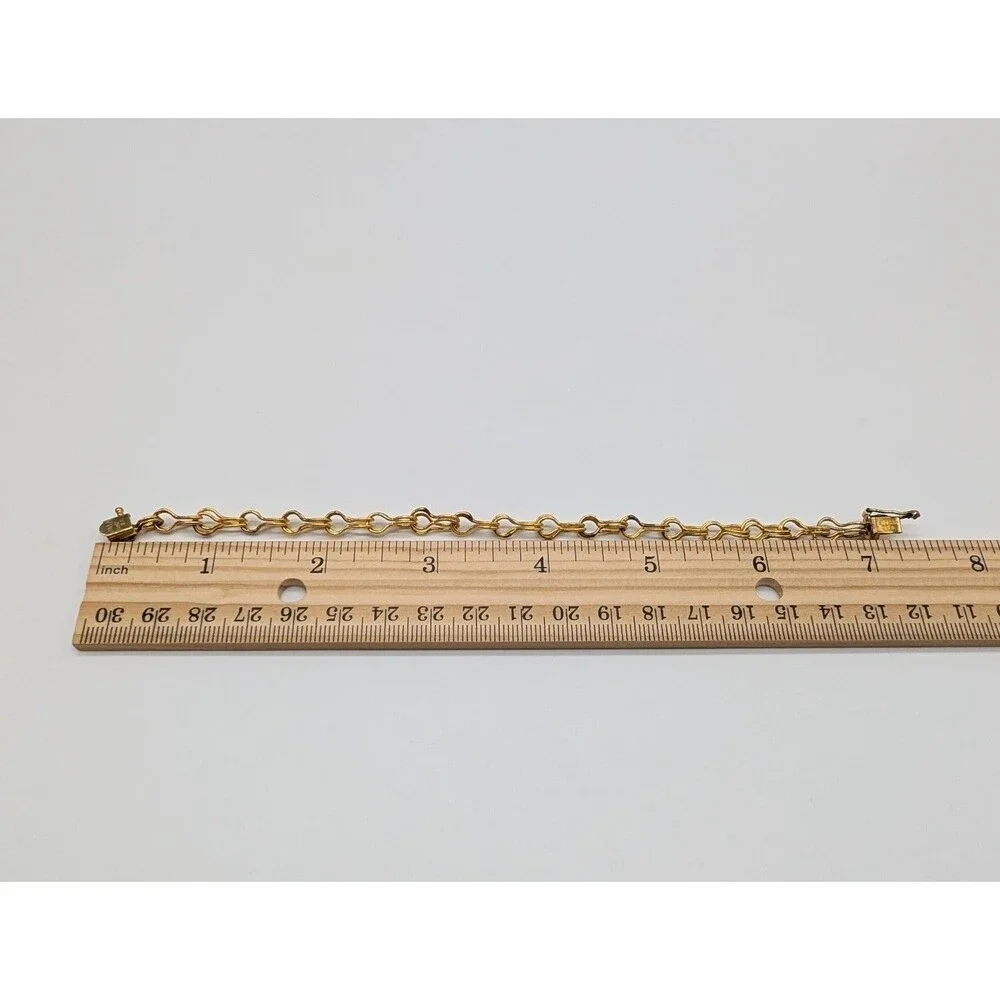 Vintage Gold Filled Chain Bracelet 7 in MMA 1/20 12K